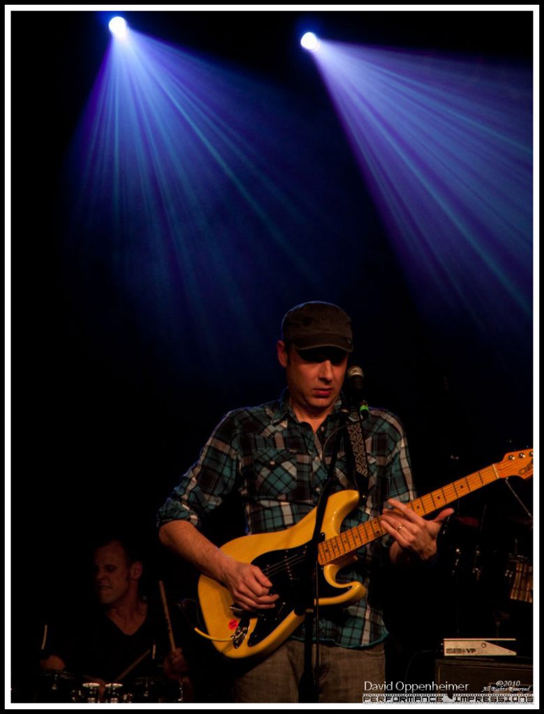 Jake Cinninger and Kris Myers with Umphrey’s McGee at the Warren Haynes Christmas Jam Pre-Jam – Xmas Jam 2010