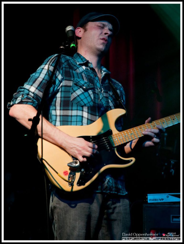 Jake Cinninger with Umphrey’s McGee at the Warren Haynes Christmas Jam Pre-Jam – Xmas Jam 2010