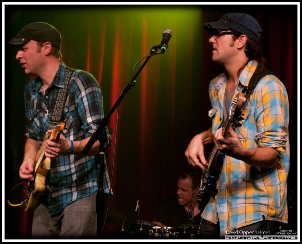 Jake Cinninger and Ryan Stasik with Umphrey’s McGee at the Warren Haynes Christmas Jam Pre-Jam – Xmas Jam 2010