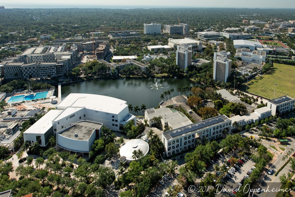 University of Miami Campus Aerial