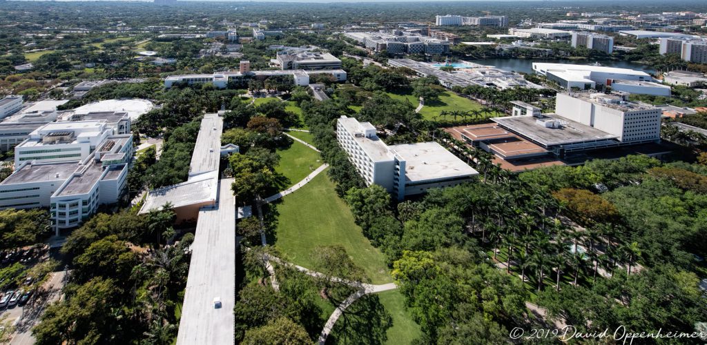 University of Miami Campus Aerial