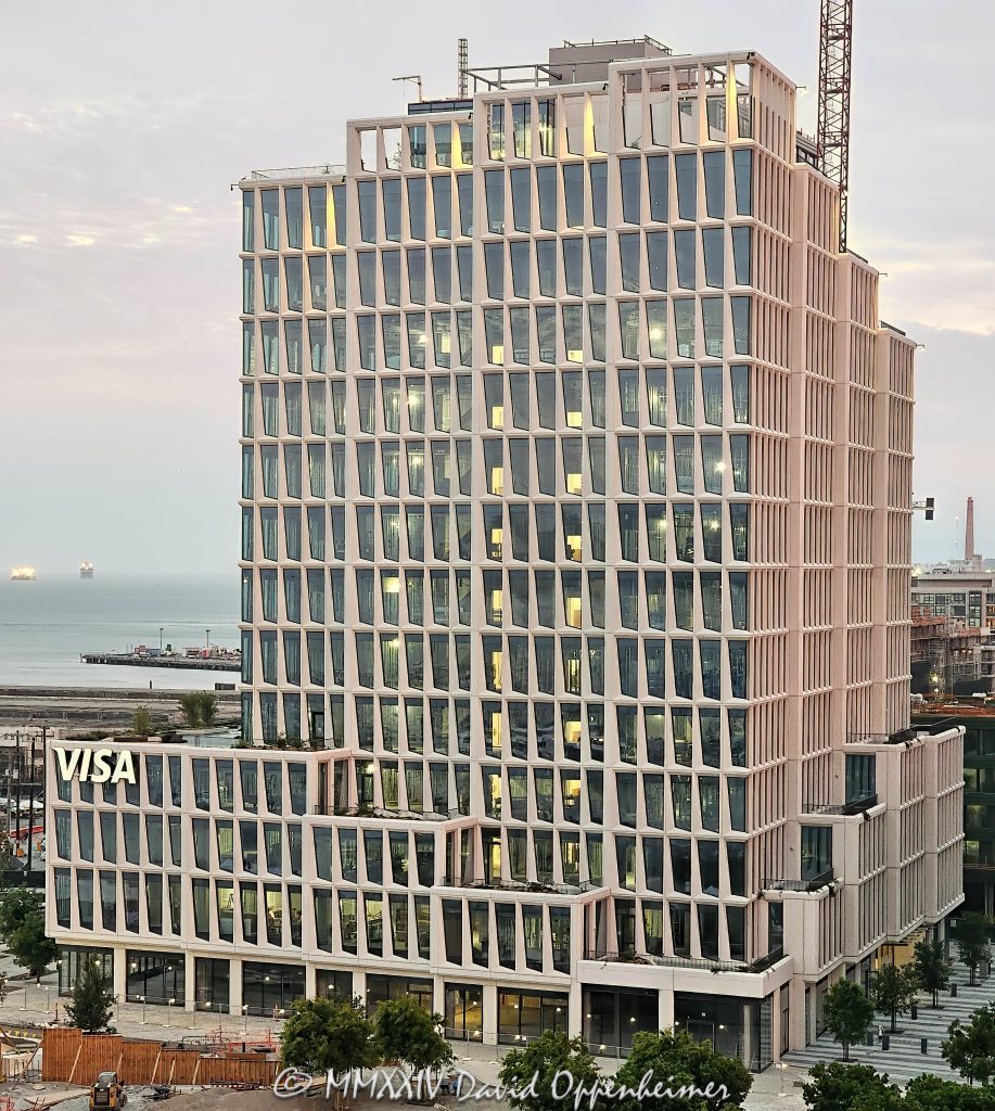 VISA Global Headquarters Building at Mission Rock in San Francisco