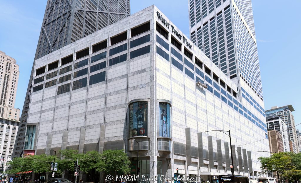 Water Tower Place on Chicago’s Magnificent Mile