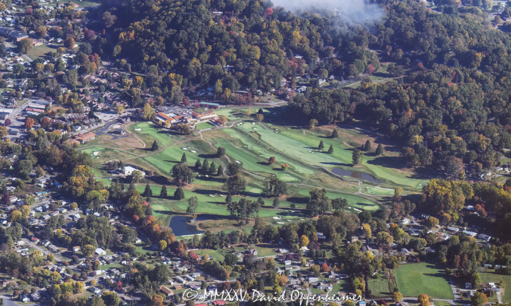 Waynesville Inn and Golf Club Tapestry Collection by Hilton Aerial View