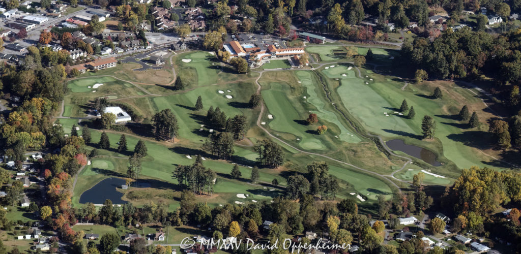 Waynesville Inn and Golf Club Tapestry Collection by Hilton Aerial View