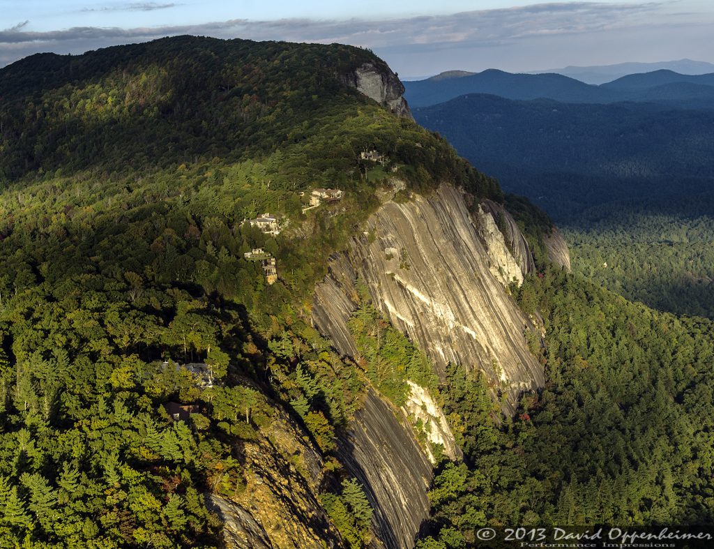 Whiteside Mountain Between Cashiers and Highlands North Carolina