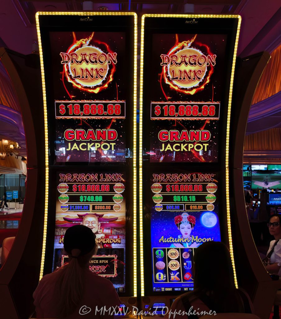 Dragon Link Slot Machines at Wynn Las Vegas Casino
