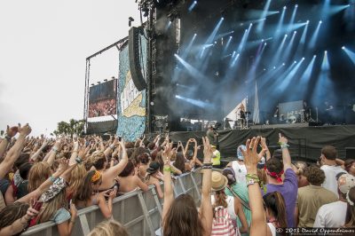 Yeah Yeah Yeahs and Festival Crowd