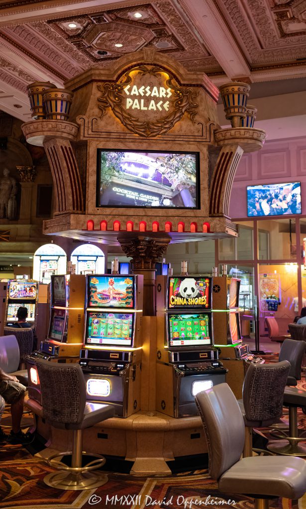 Slot Machines at Caesars Palace Las Vegas Hotel and Casino